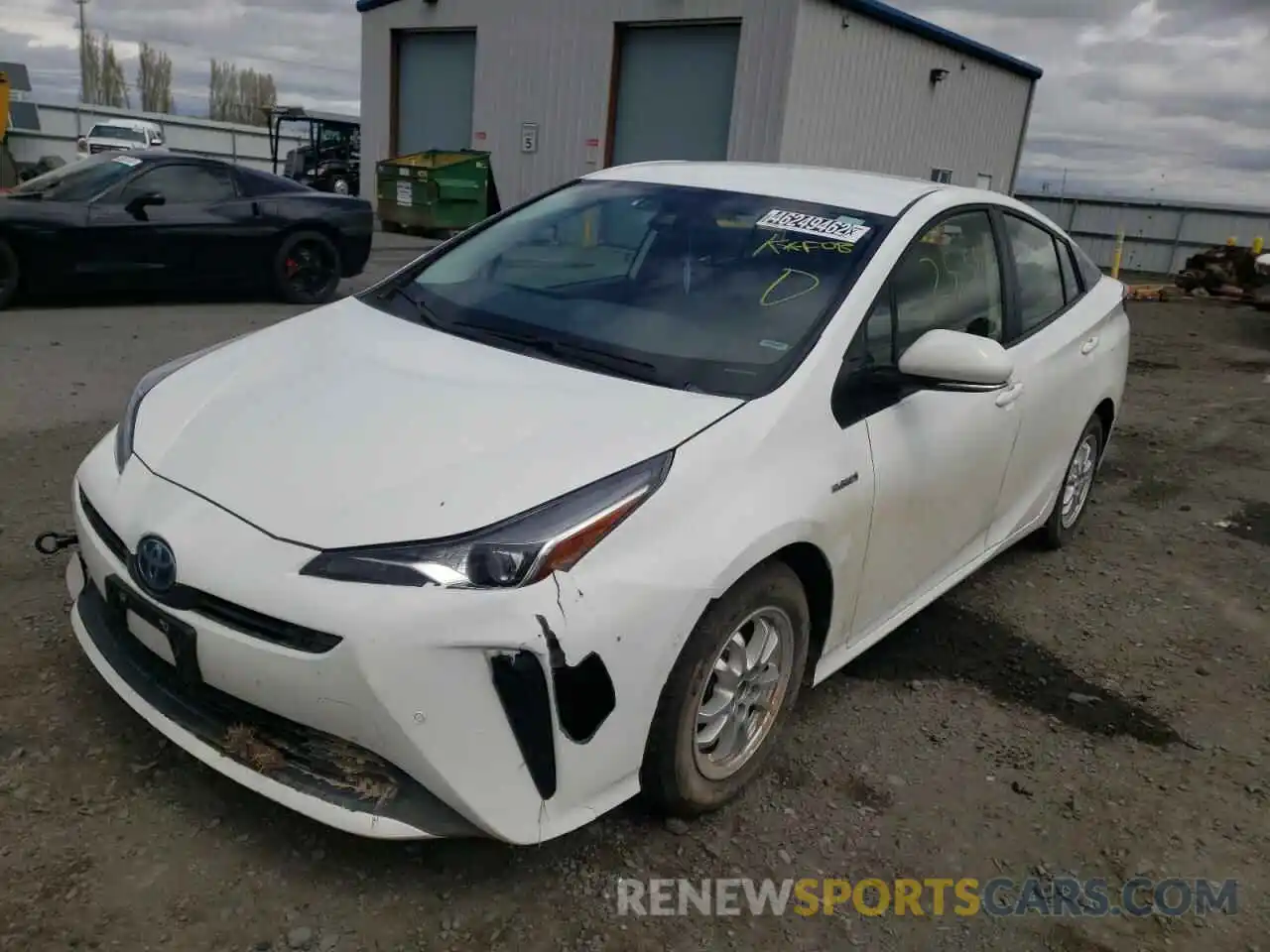 2 Photograph of a damaged car JTDKAMFU5M3144140 TOYOTA PRIUS 2021