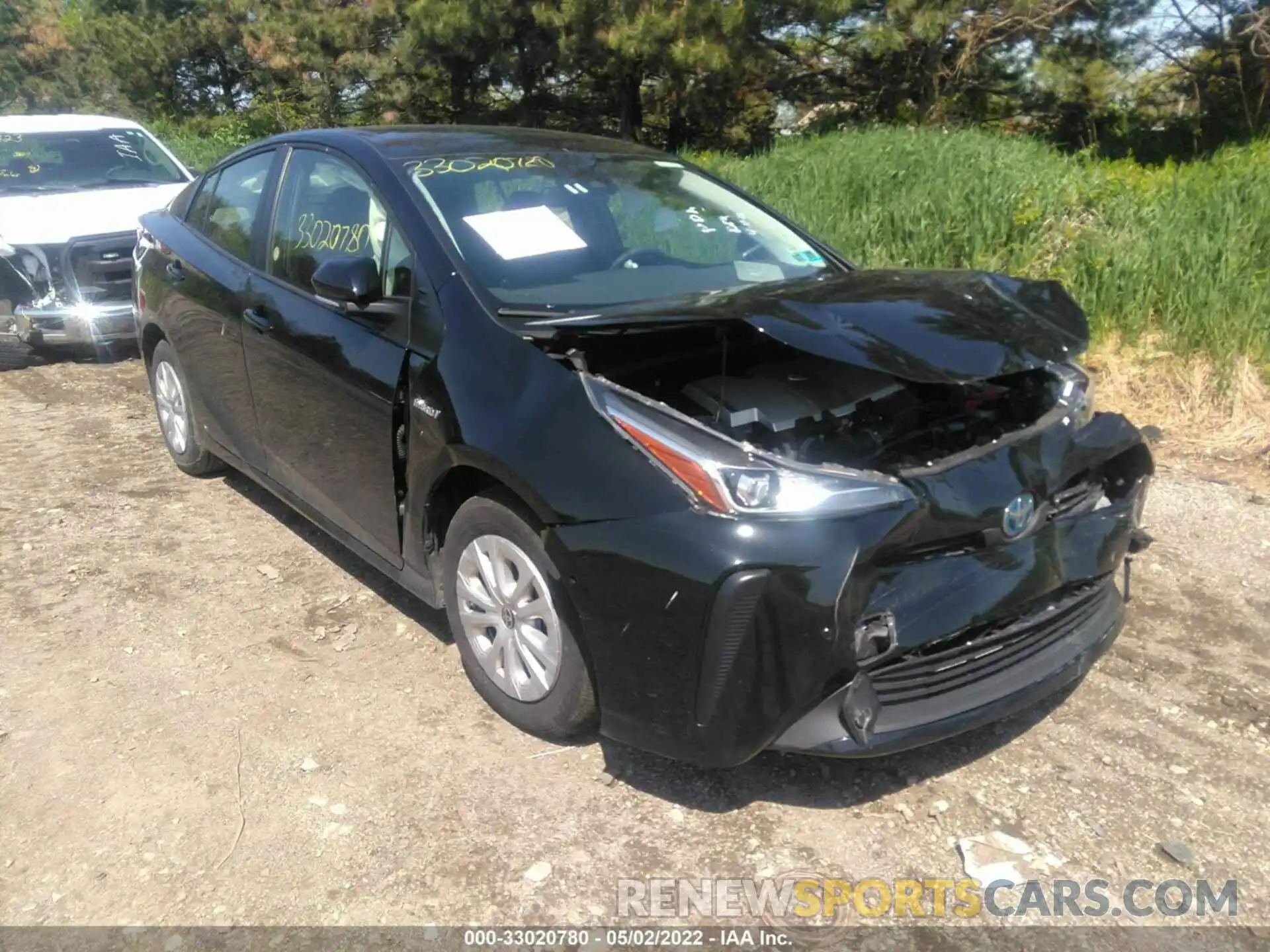 1 Photograph of a damaged car JTDKAMFU5M3145465 TOYOTA PRIUS 2021