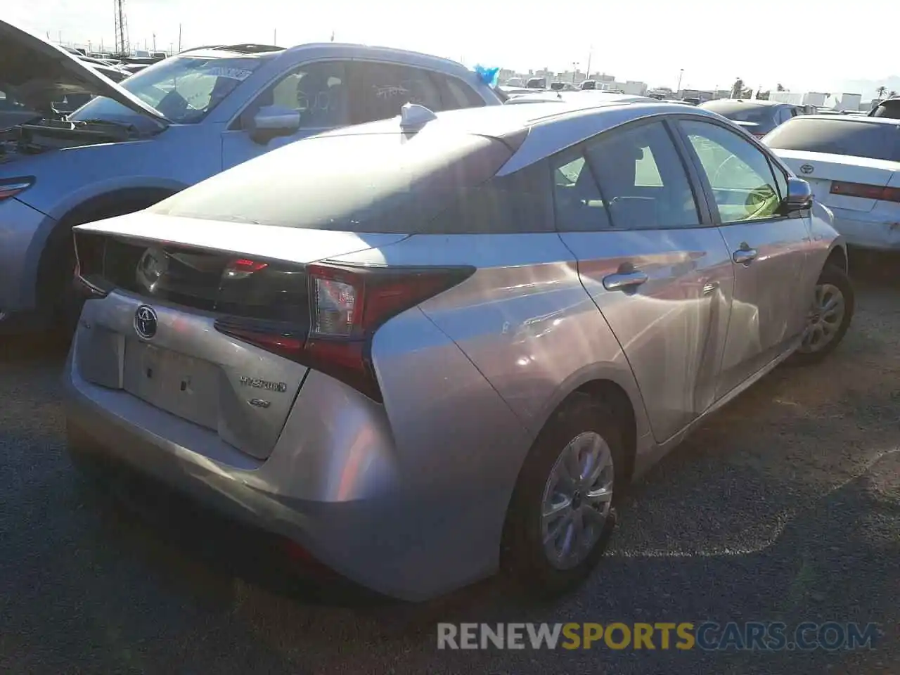 4 Photograph of a damaged car JTDKAMFU5M3145658 TOYOTA PRIUS 2021