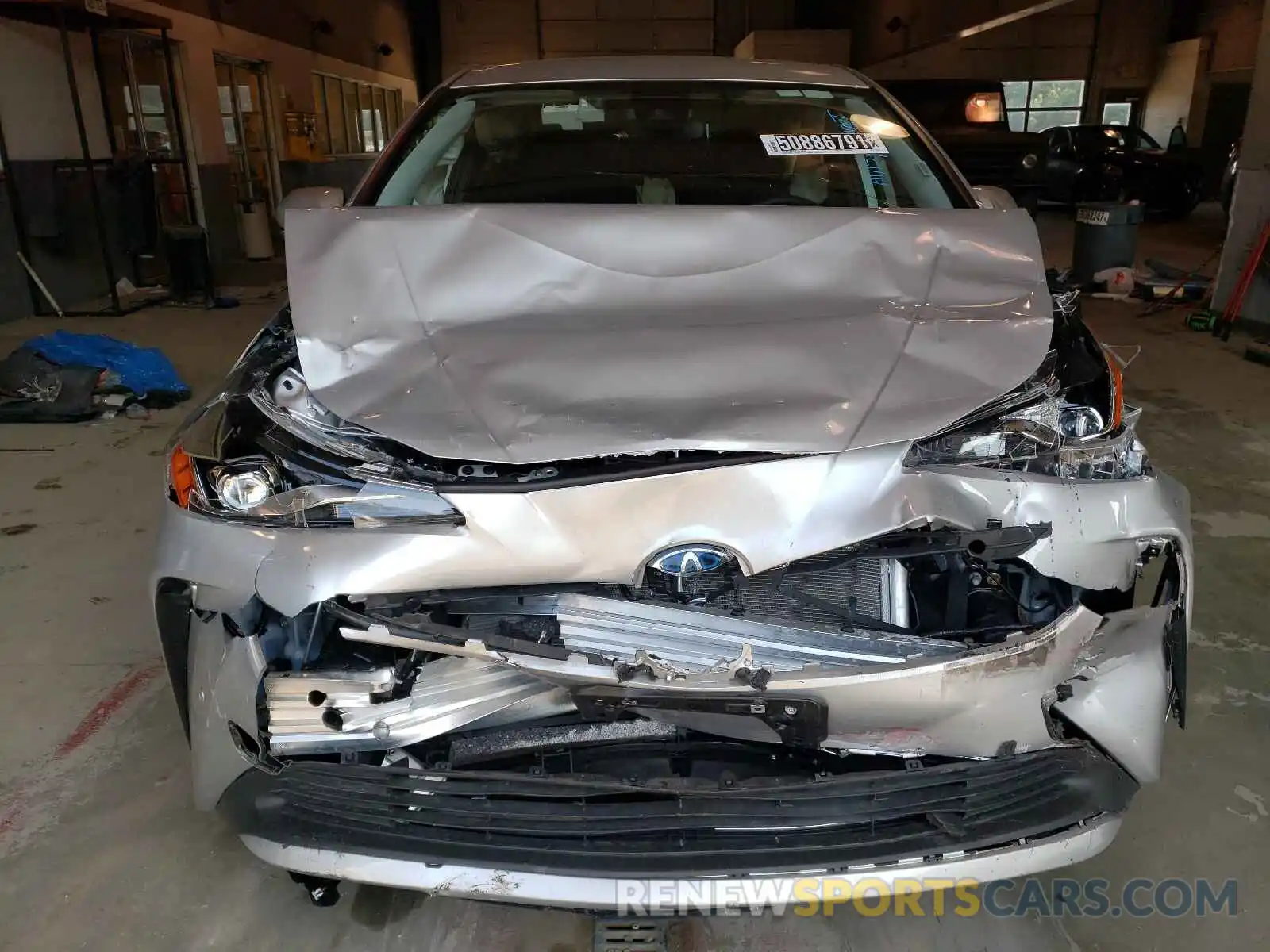 9 Photograph of a damaged car JTDKAMFU5M3146423 TOYOTA PRIUS 2021