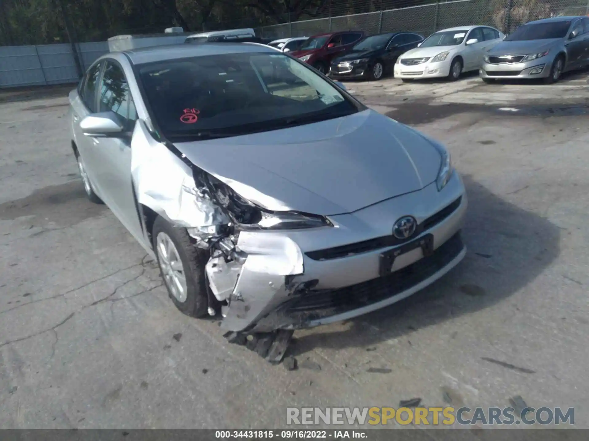 6 Photograph of a damaged car JTDKAMFU5M3147801 TOYOTA PRIUS 2021