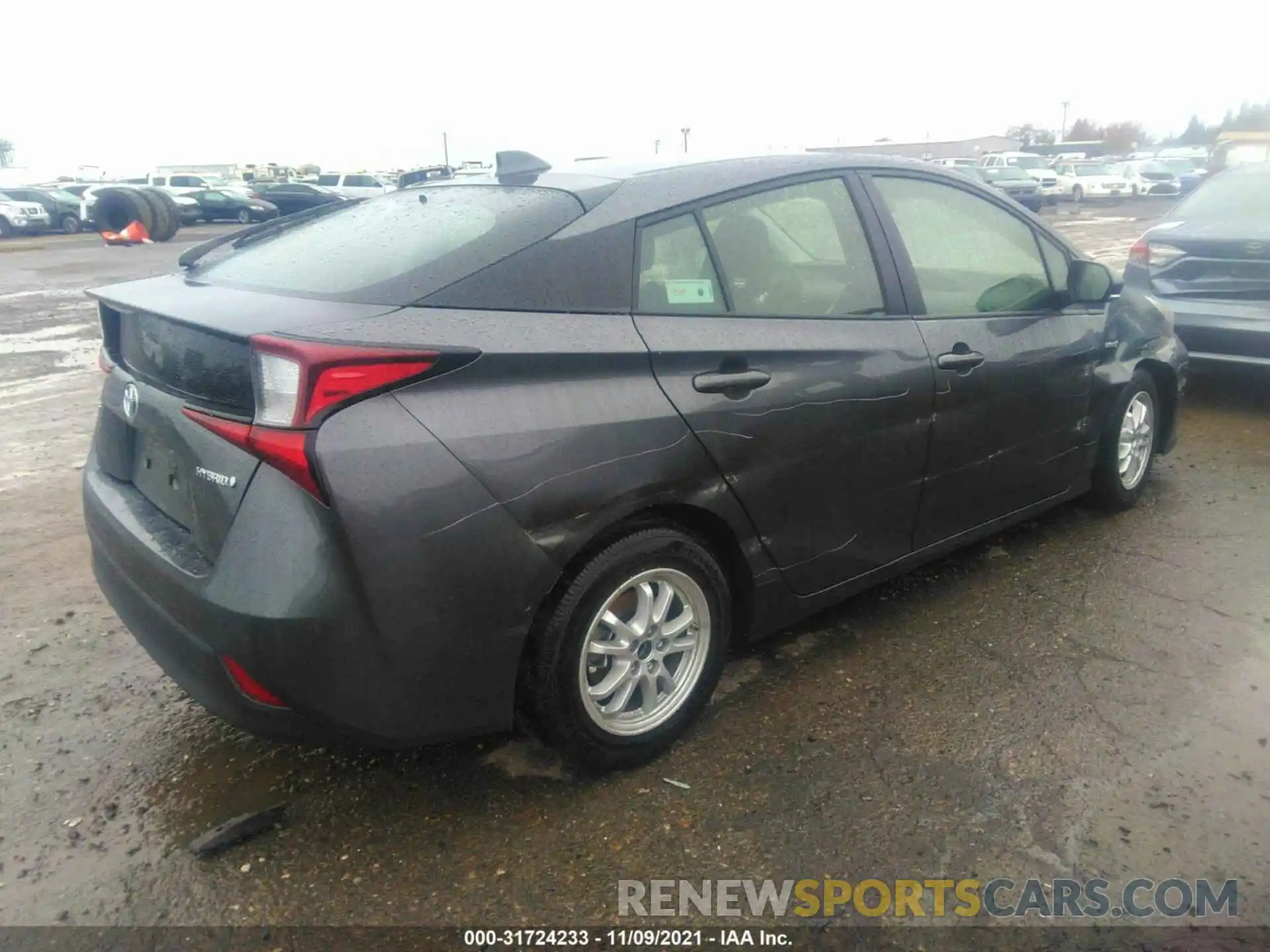 4 Photograph of a damaged car JTDKAMFU5M3148592 TOYOTA PRIUS 2021