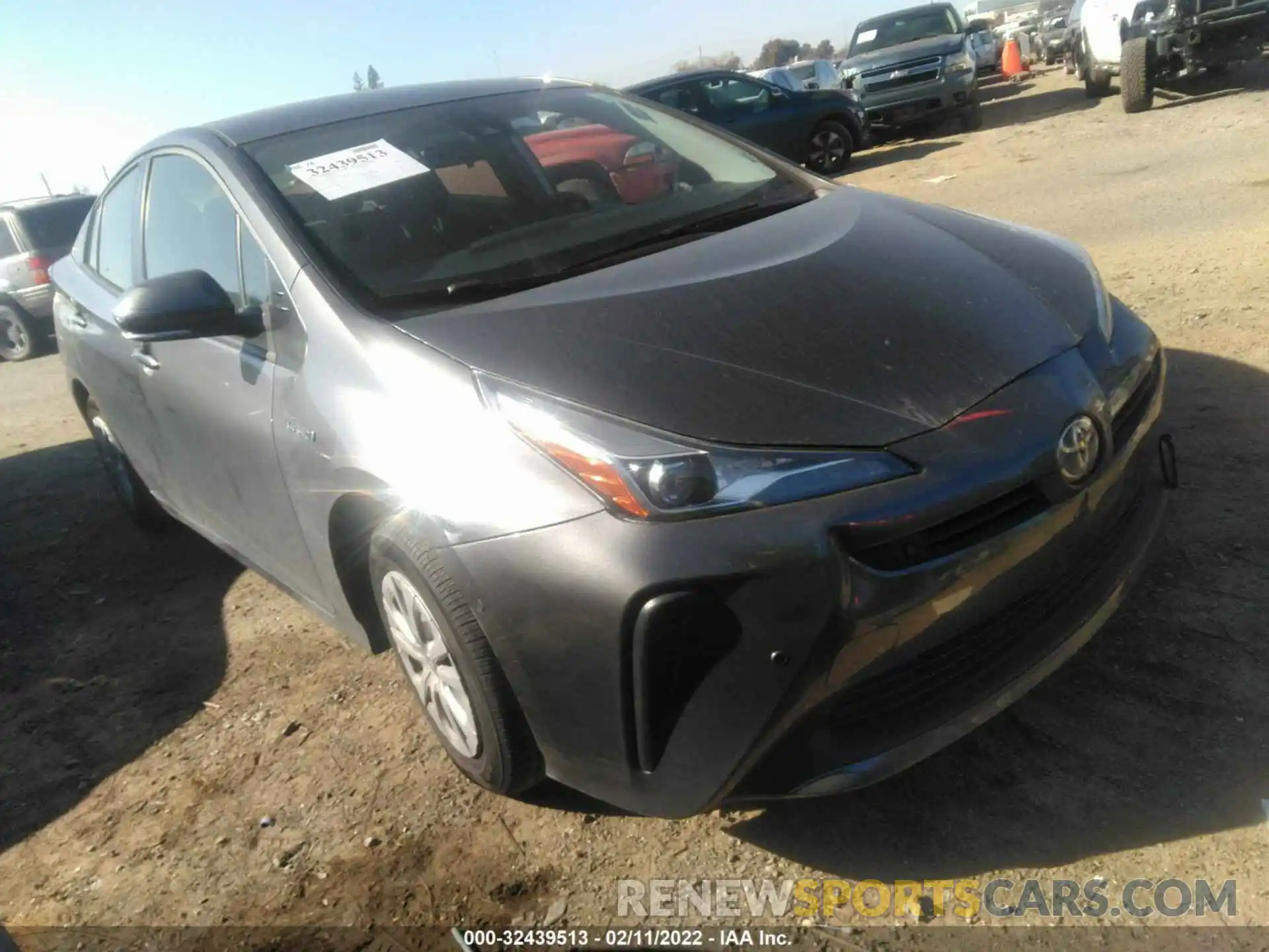 1 Photograph of a damaged car JTDKAMFU5M3148981 TOYOTA PRIUS 2021