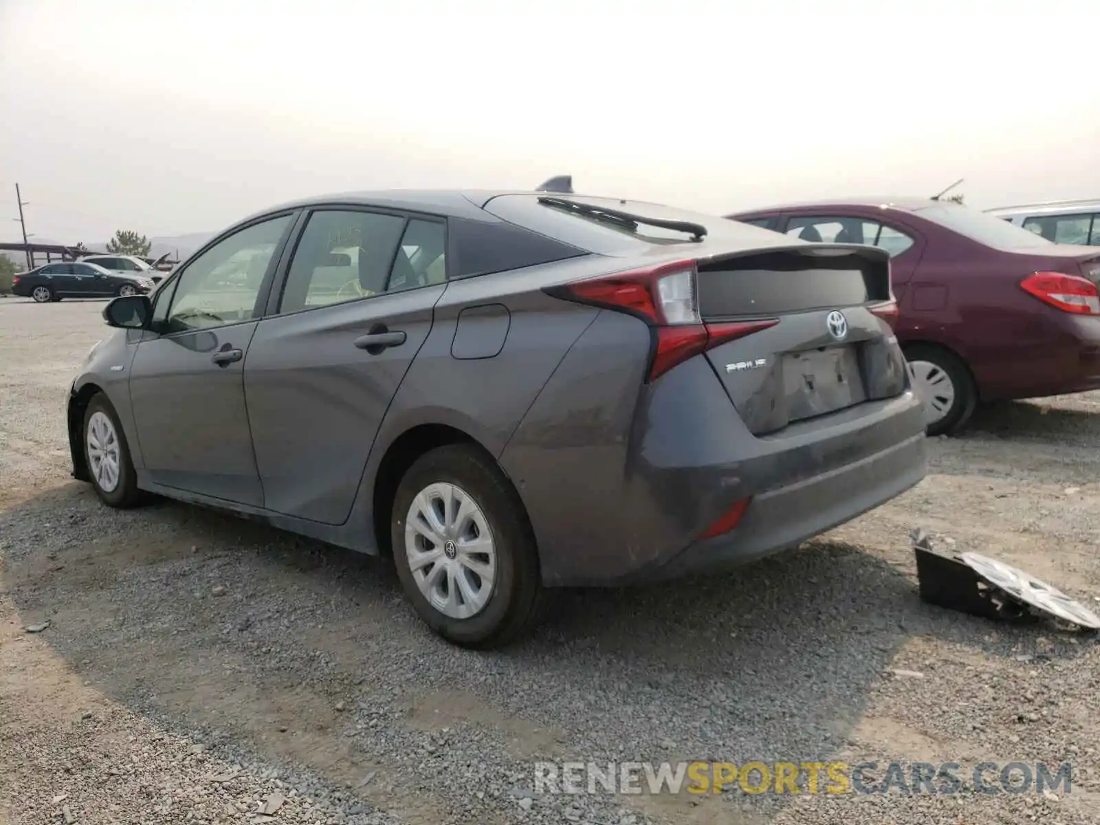 3 Photograph of a damaged car JTDKAMFU5M3149242 TOYOTA PRIUS 2021