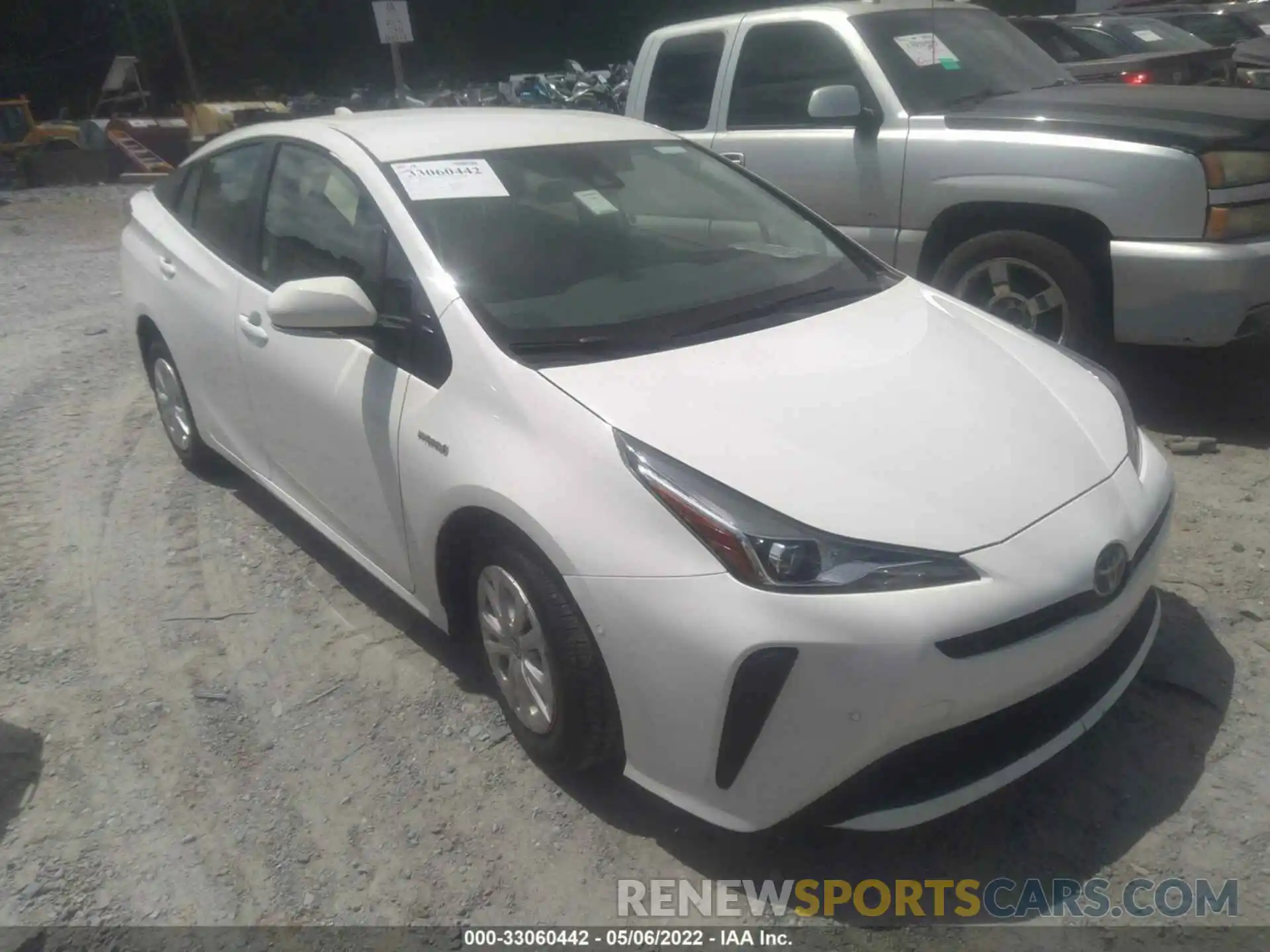 1 Photograph of a damaged car JTDKAMFU5M3150259 TOYOTA PRIUS 2021