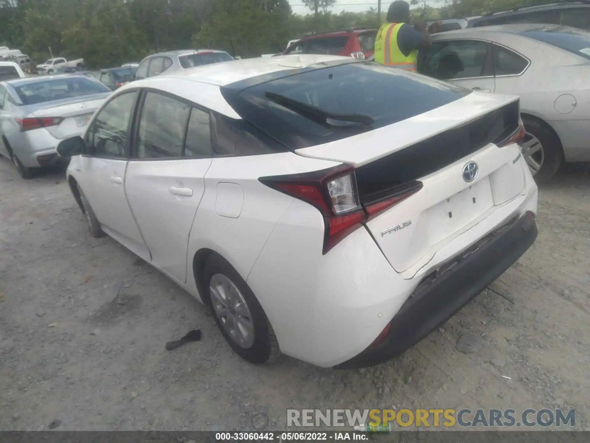 3 Photograph of a damaged car JTDKAMFU5M3150259 TOYOTA PRIUS 2021