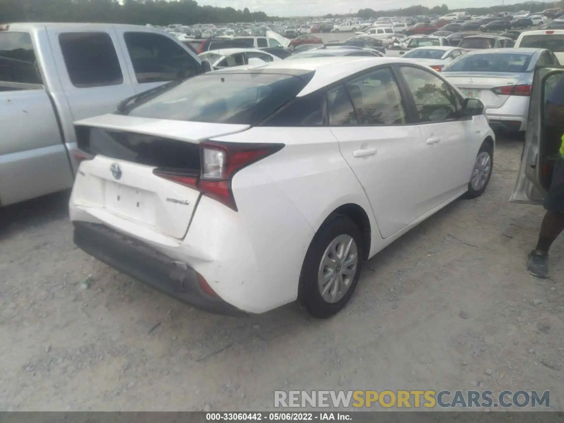 4 Photograph of a damaged car JTDKAMFU5M3150259 TOYOTA PRIUS 2021