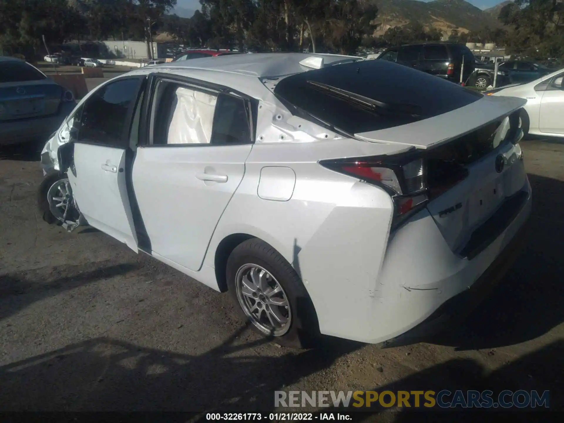 3 Photograph of a damaged car JTDKAMFU5M3150732 TOYOTA PRIUS 2021