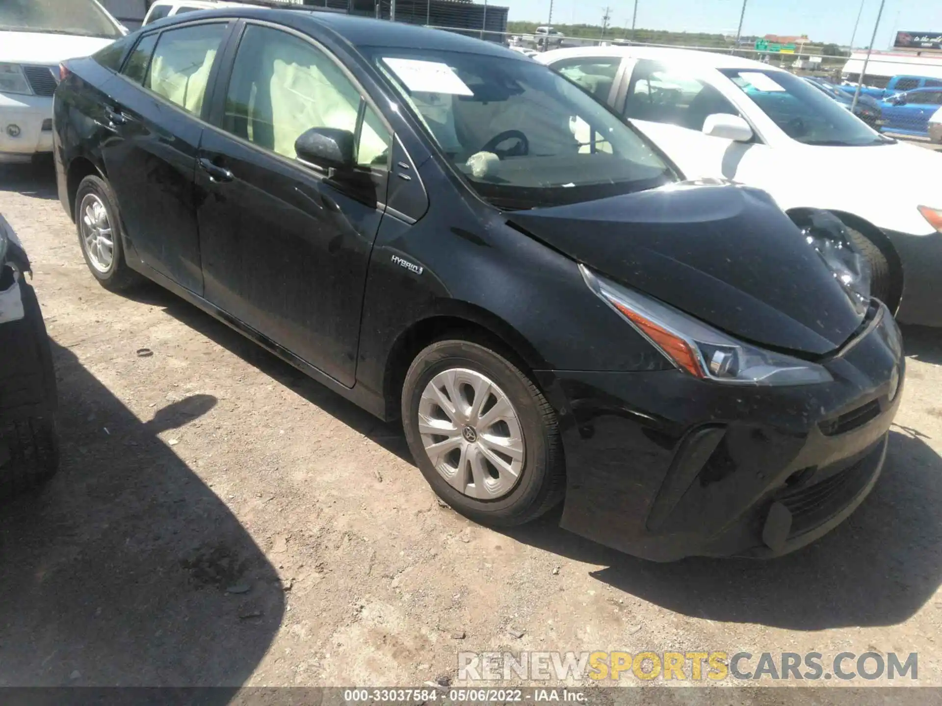 1 Photograph of a damaged car JTDKAMFU5M3151234 TOYOTA PRIUS 2021