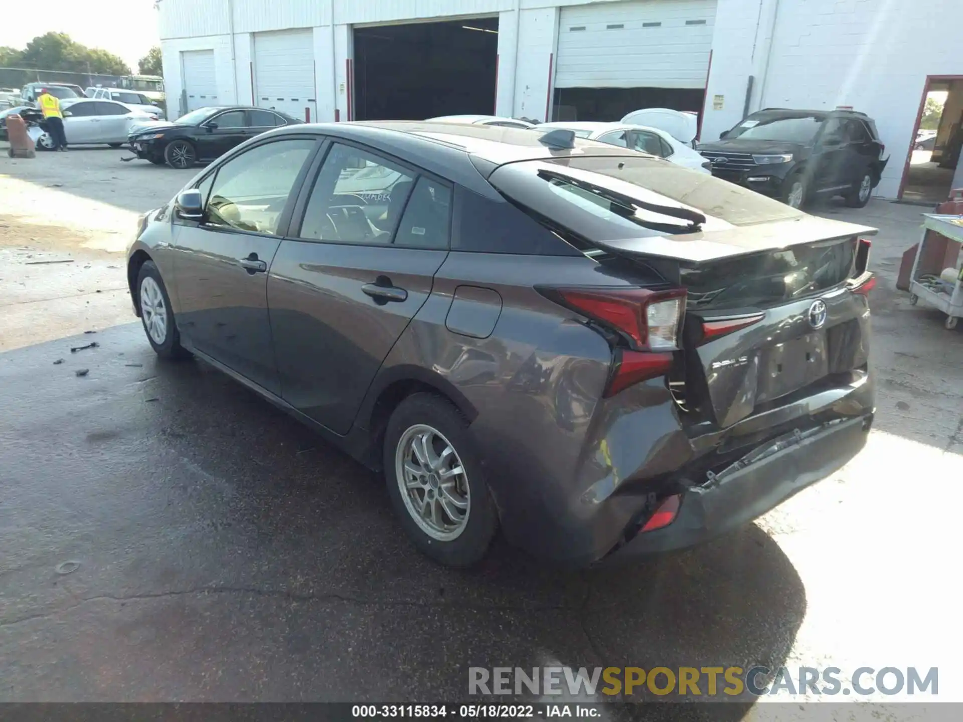 3 Photograph of a damaged car JTDKAMFU5M3152691 TOYOTA PRIUS 2021