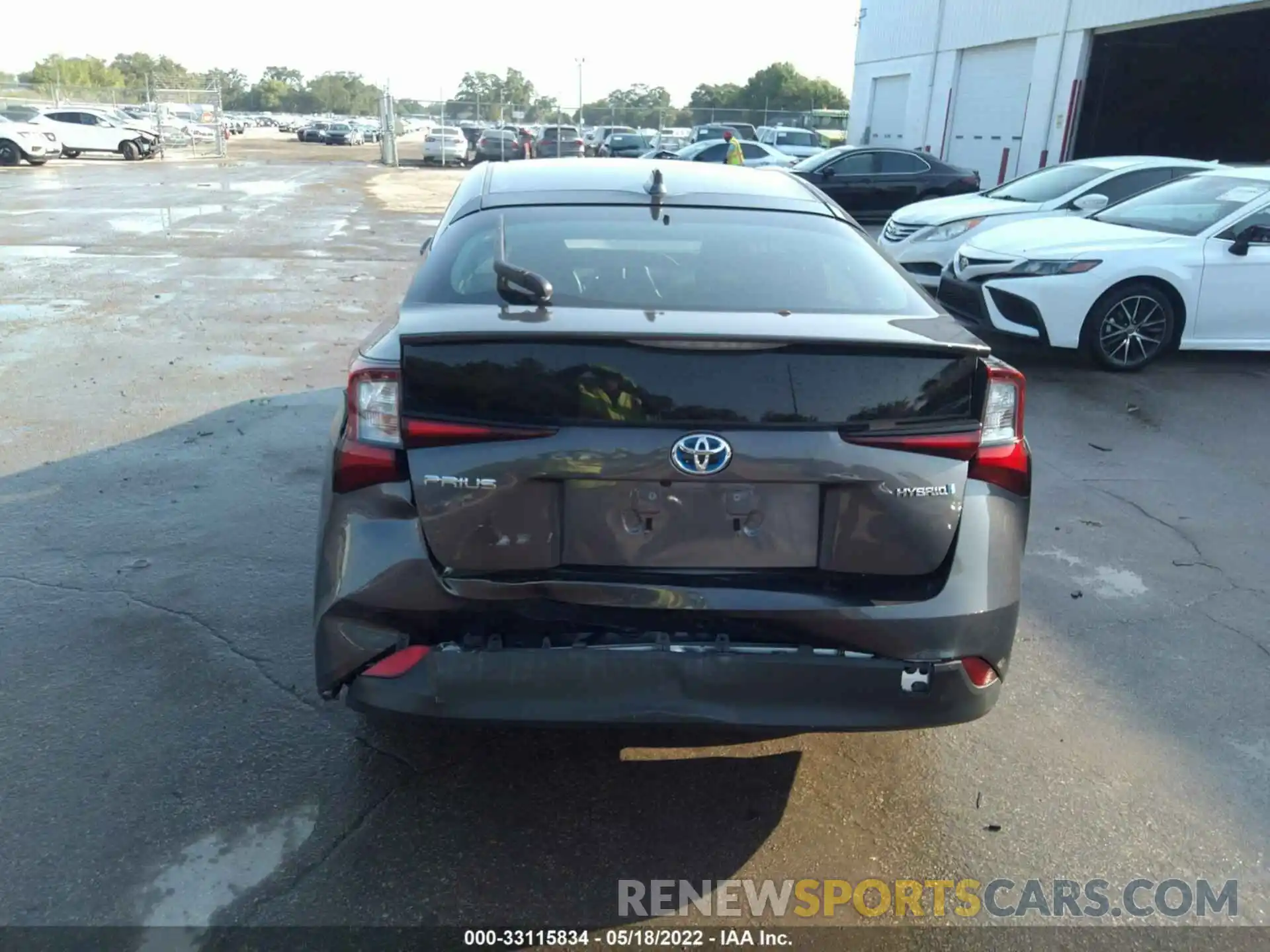 6 Photograph of a damaged car JTDKAMFU5M3152691 TOYOTA PRIUS 2021