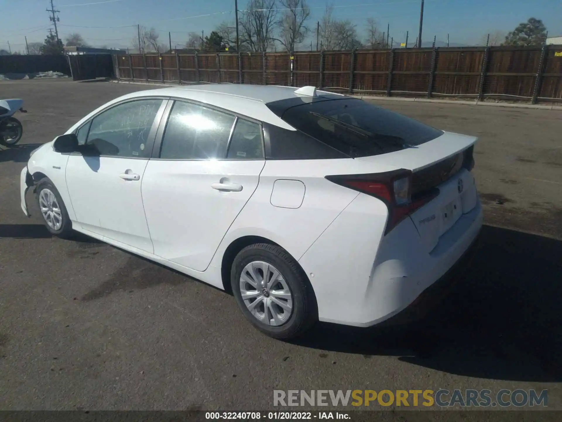 3 Photograph of a damaged car JTDKAMFU5M3152903 TOYOTA PRIUS 2021