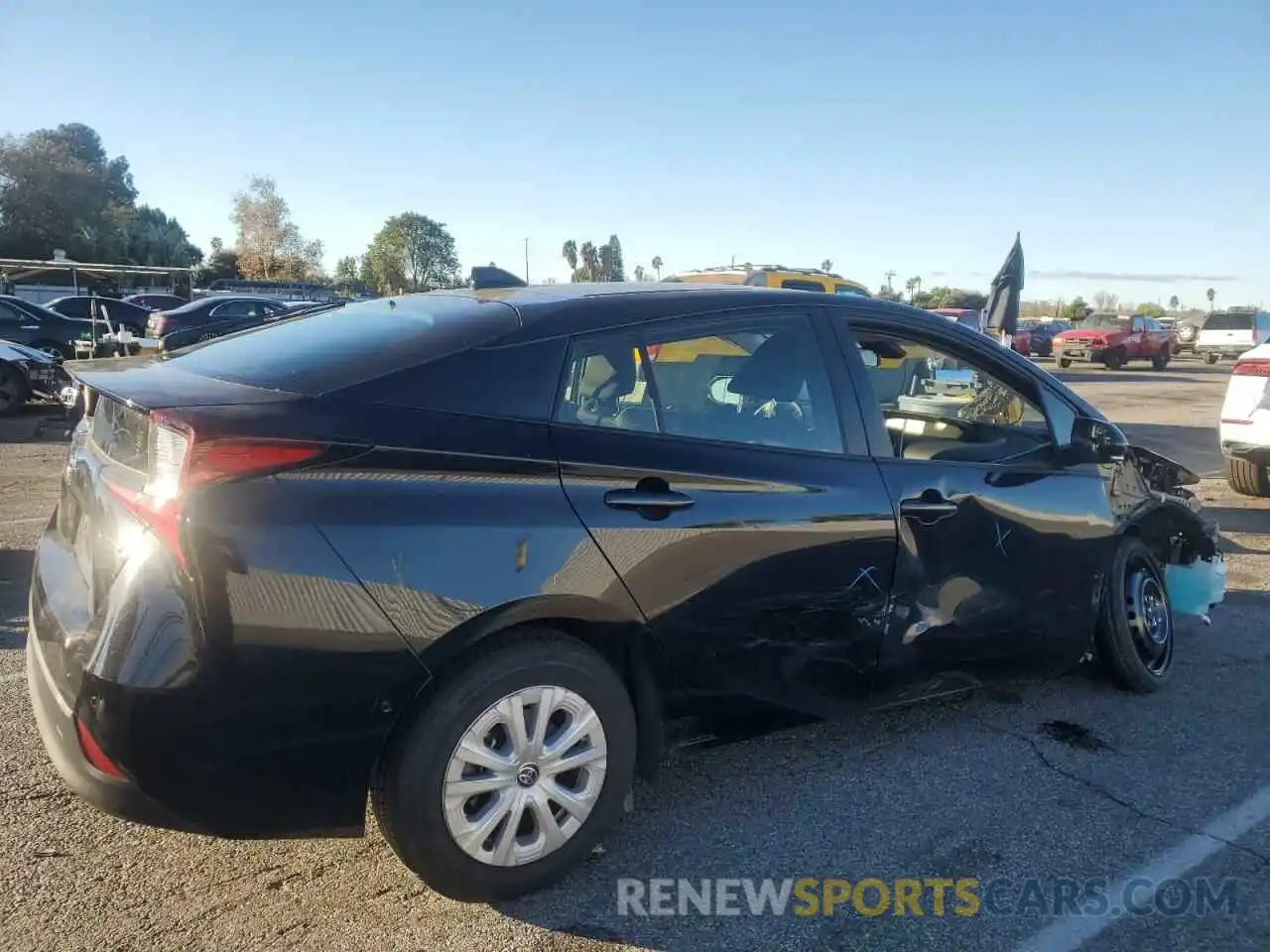 3 Photograph of a damaged car JTDKAMFU6M3128075 TOYOTA PRIUS 2021