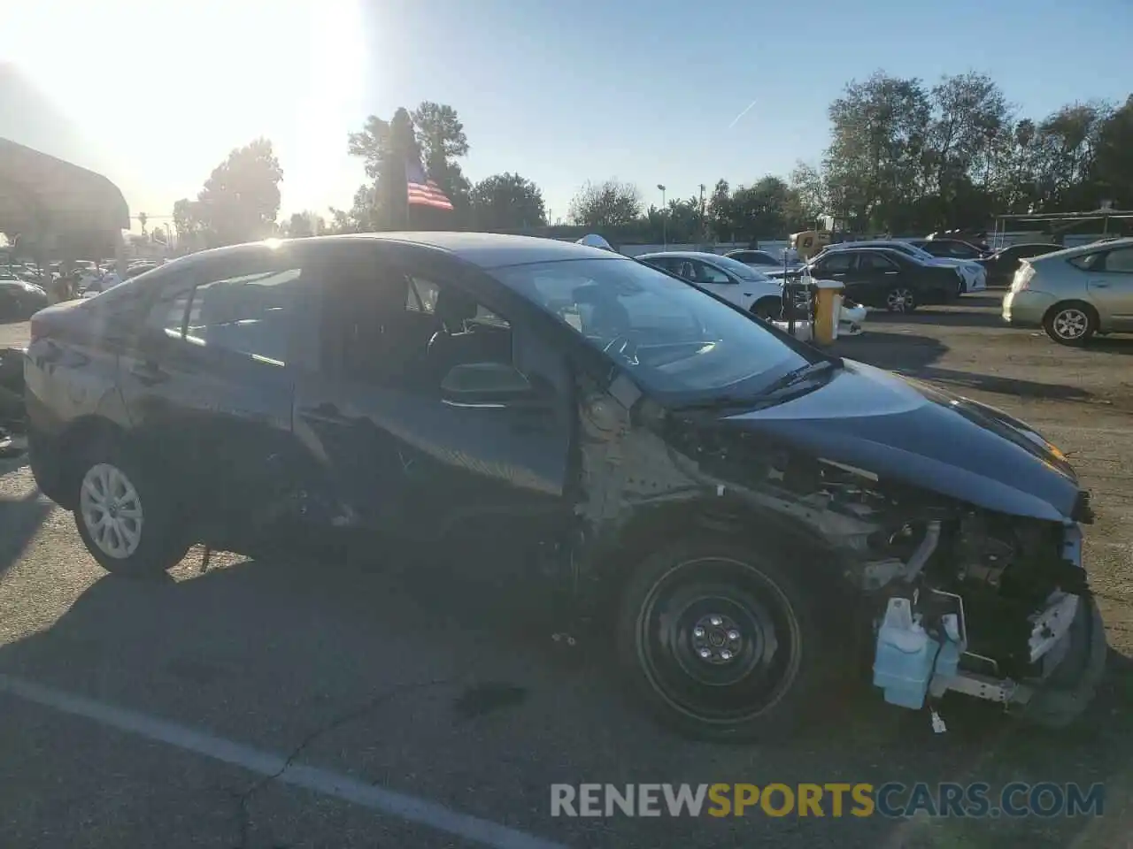 4 Photograph of a damaged car JTDKAMFU6M3128075 TOYOTA PRIUS 2021