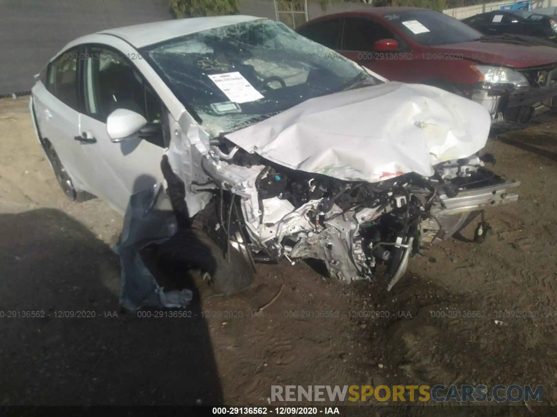 1 Photograph of a damaged car JTDKAMFU6M3131638 TOYOTA PRIUS 2021