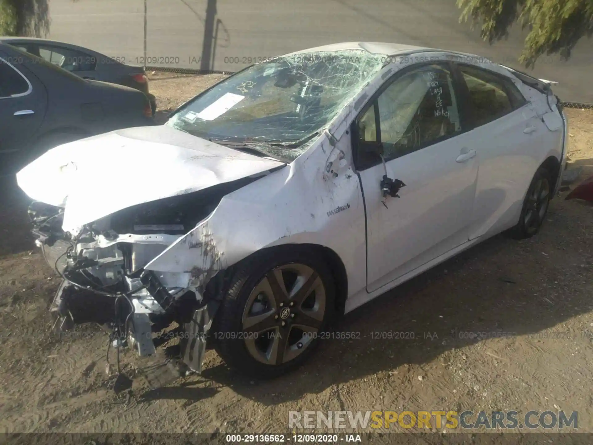 2 Photograph of a damaged car JTDKAMFU6M3131638 TOYOTA PRIUS 2021