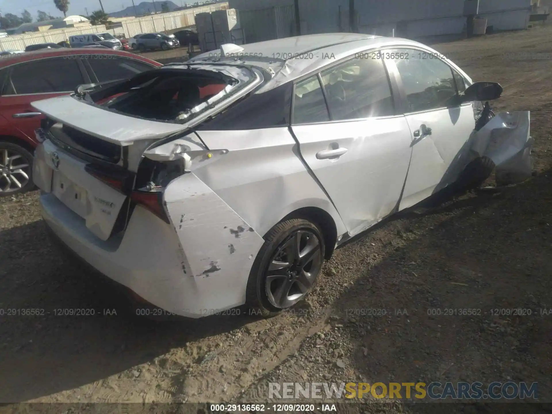 4 Photograph of a damaged car JTDKAMFU6M3131638 TOYOTA PRIUS 2021