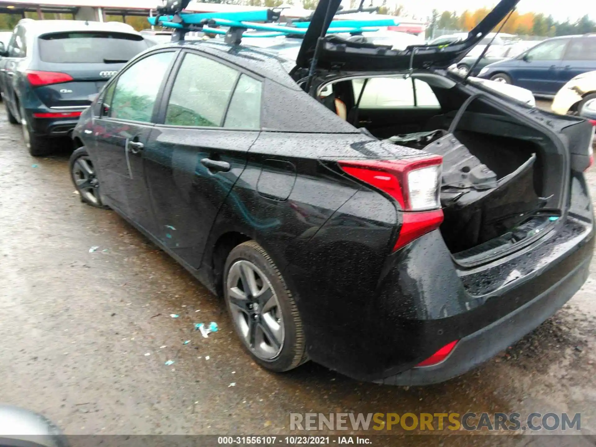 3 Photograph of a damaged car JTDKAMFU6M3136225 TOYOTA PRIUS 2021