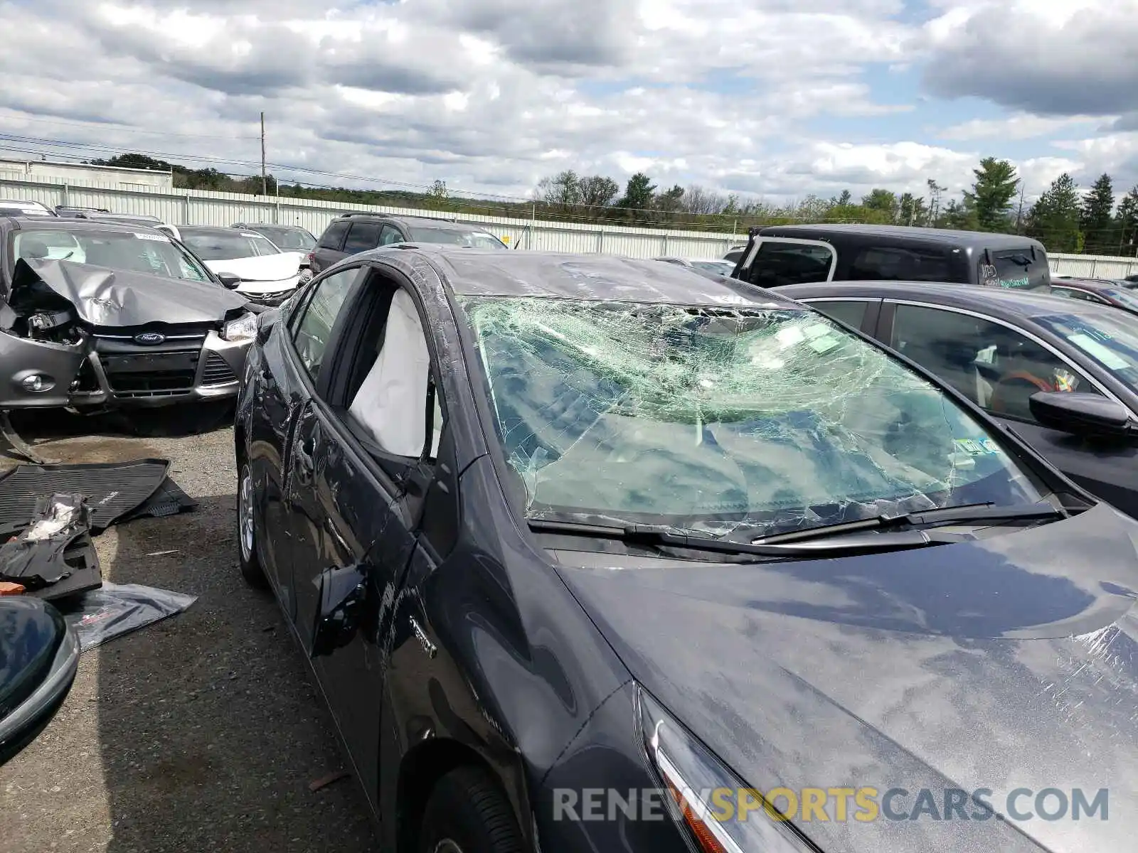 9 Photograph of a damaged car JTDKAMFU6M3144020 TOYOTA PRIUS 2021