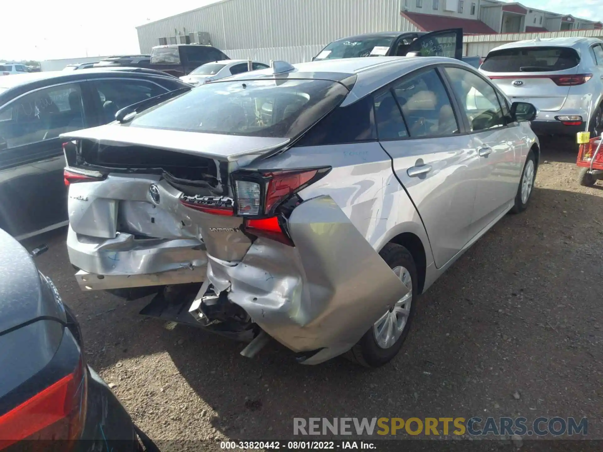 6 Photograph of a damaged car JTDKAMFU6M3144065 TOYOTA PRIUS 2021