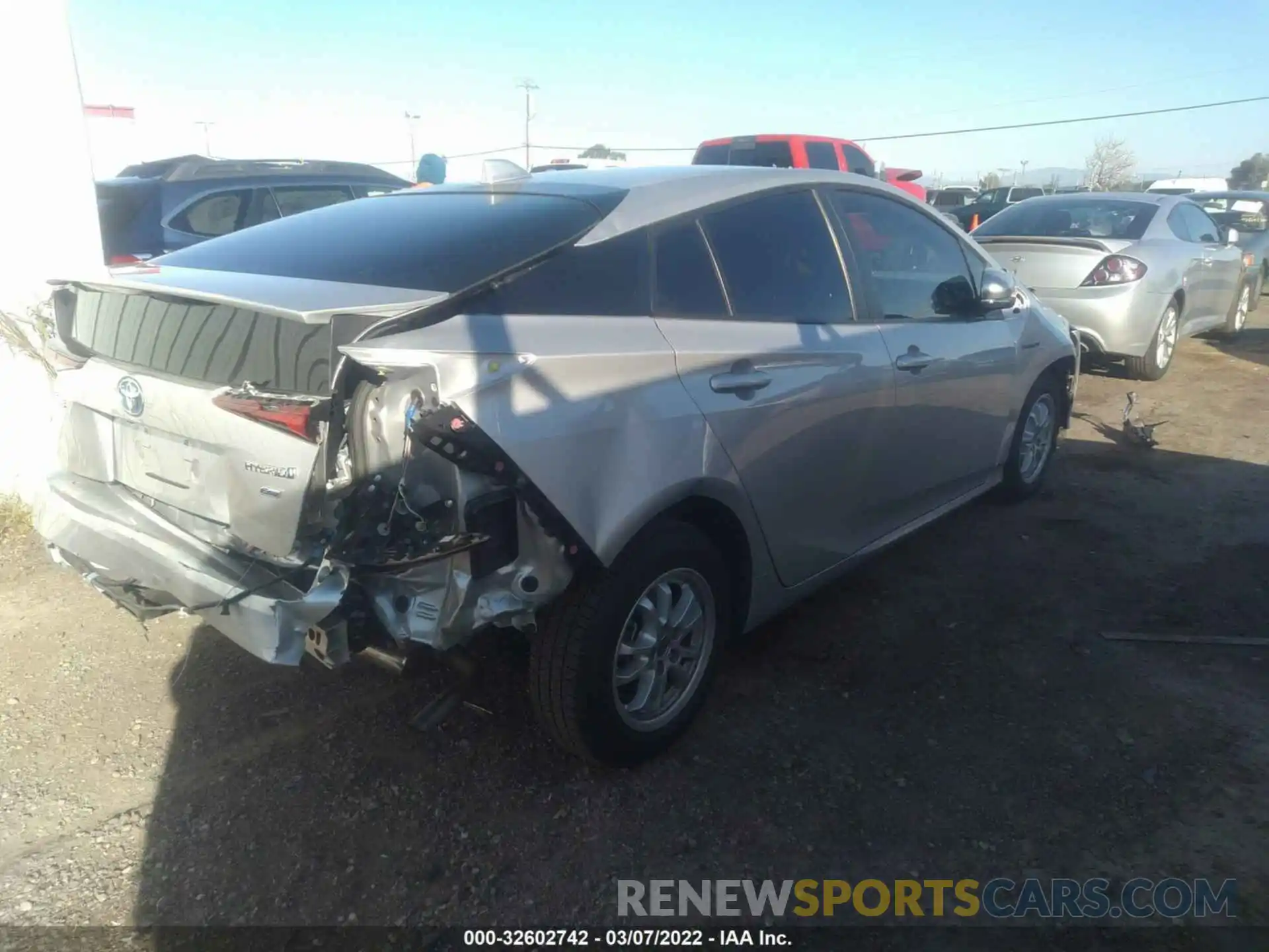 6 Photograph of a damaged car JTDKAMFU6M3145118 TOYOTA PRIUS 2021