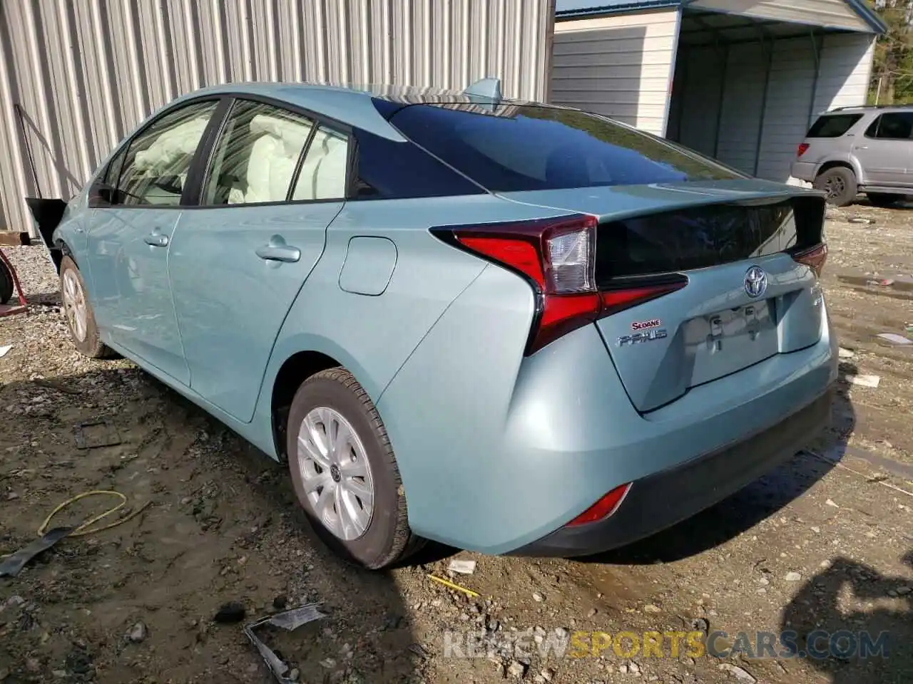 3 Photograph of a damaged car JTDKAMFU6M3145605 TOYOTA PRIUS 2021