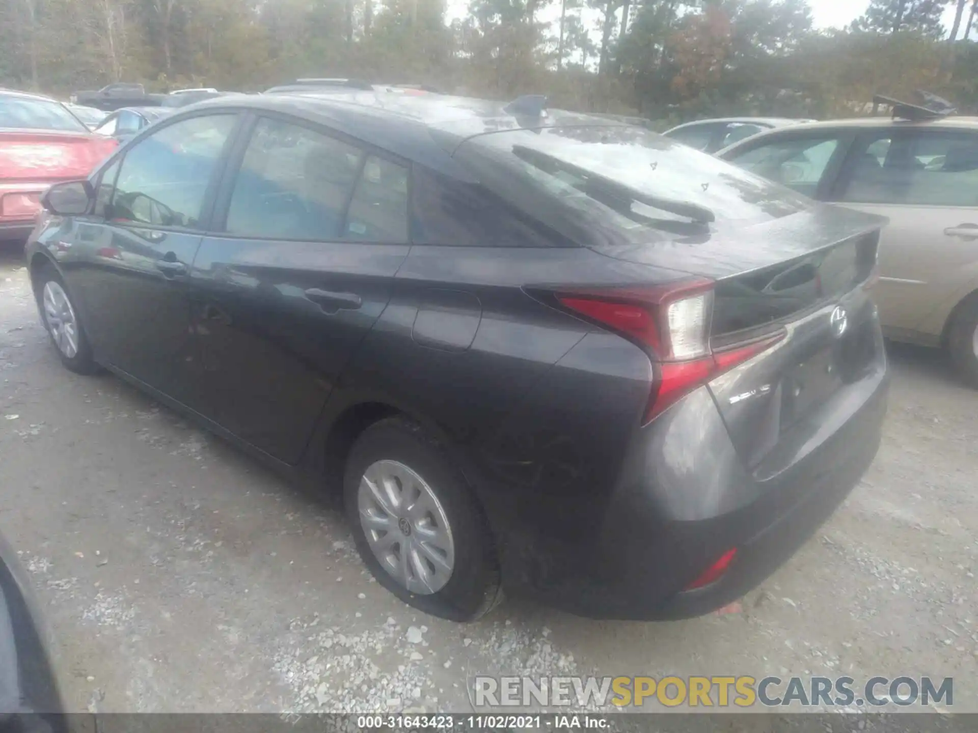 3 Photograph of a damaged car JTDKAMFU6M3146754 TOYOTA PRIUS 2021