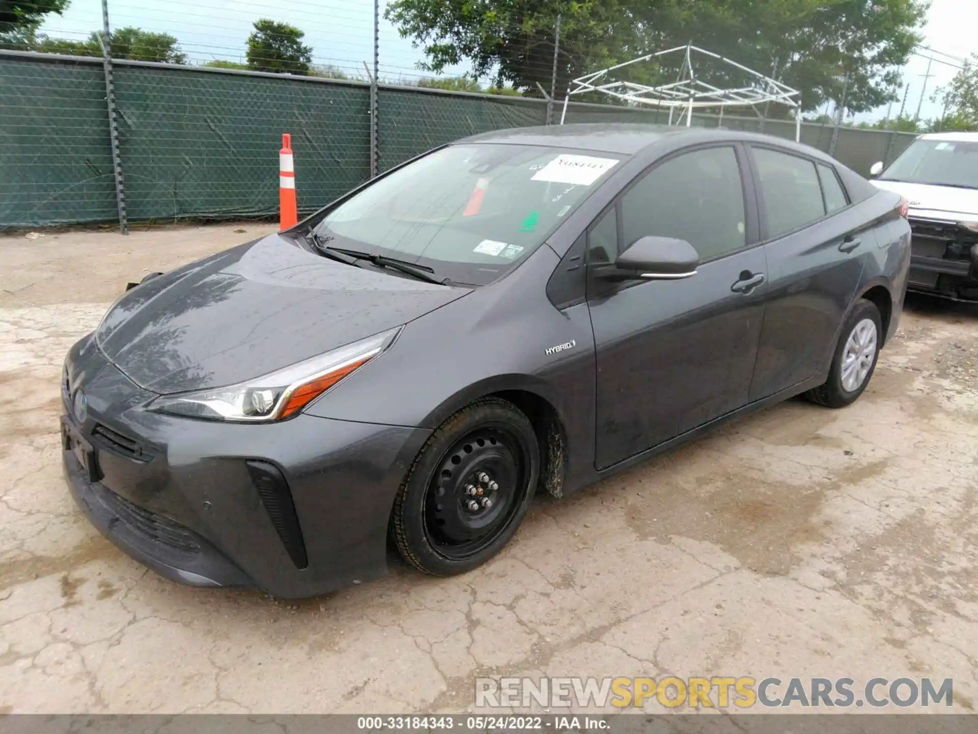 2 Photograph of a damaged car JTDKAMFU6M3146768 TOYOTA PRIUS 2021