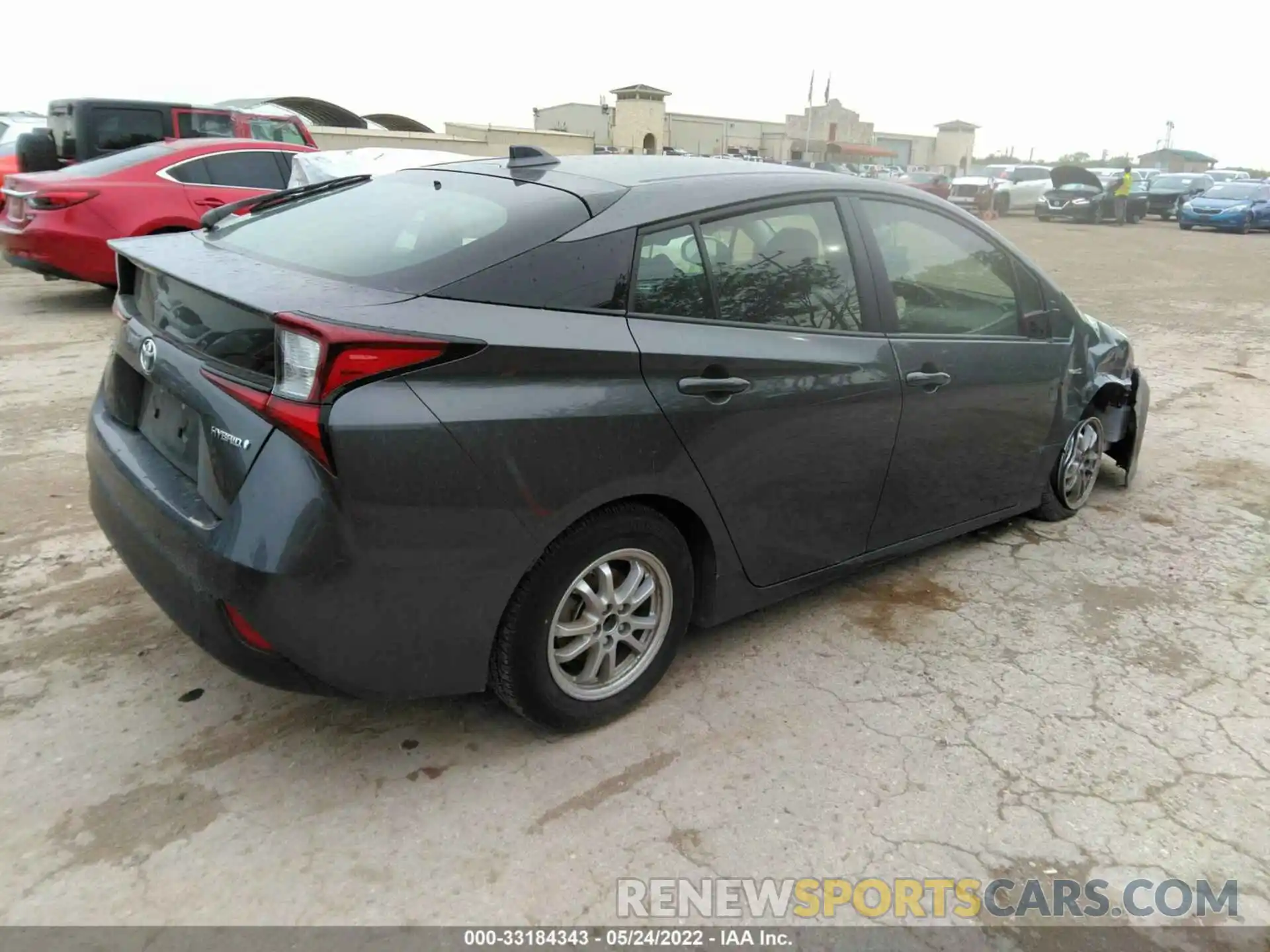 4 Photograph of a damaged car JTDKAMFU6M3146768 TOYOTA PRIUS 2021