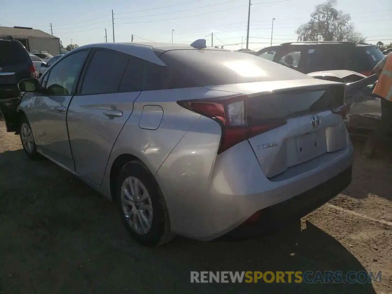 3 Photograph of a damaged car JTDKAMFU6M3147337 TOYOTA PRIUS 2021