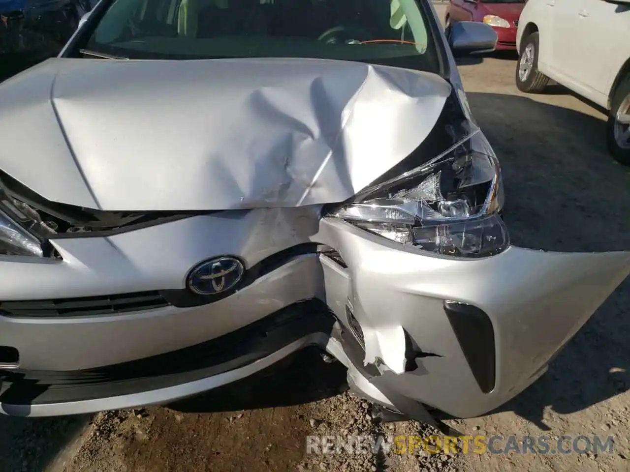 9 Photograph of a damaged car JTDKAMFU6M3147337 TOYOTA PRIUS 2021