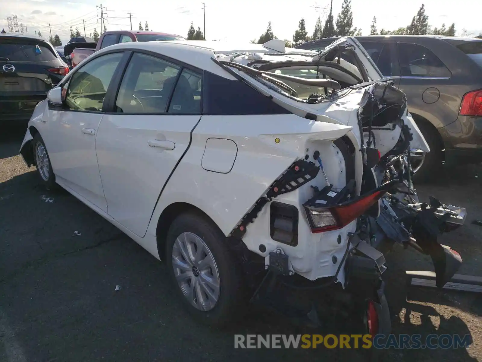 3 Photograph of a damaged car JTDKAMFU6M3148018 TOYOTA PRIUS 2021