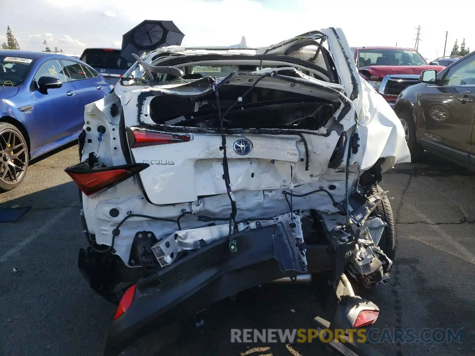 9 Photograph of a damaged car JTDKAMFU6M3148018 TOYOTA PRIUS 2021