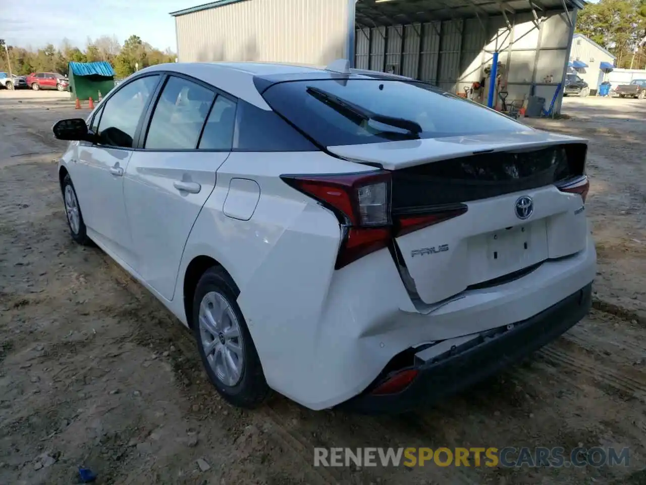 3 Photograph of a damaged car JTDKAMFU6M3148150 TOYOTA PRIUS 2021