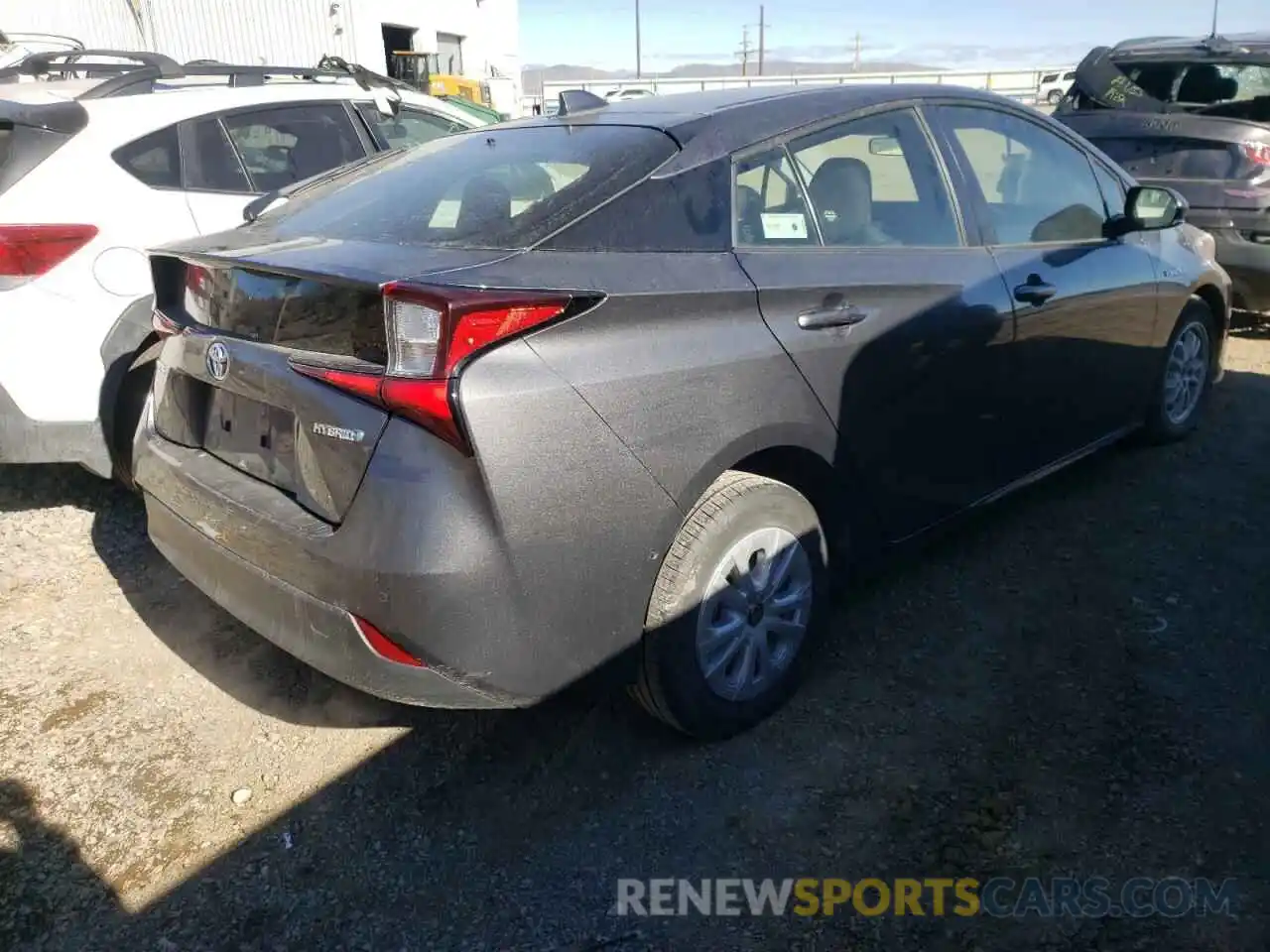 4 Photograph of a damaged car JTDKAMFU6M3149590 TOYOTA PRIUS 2021