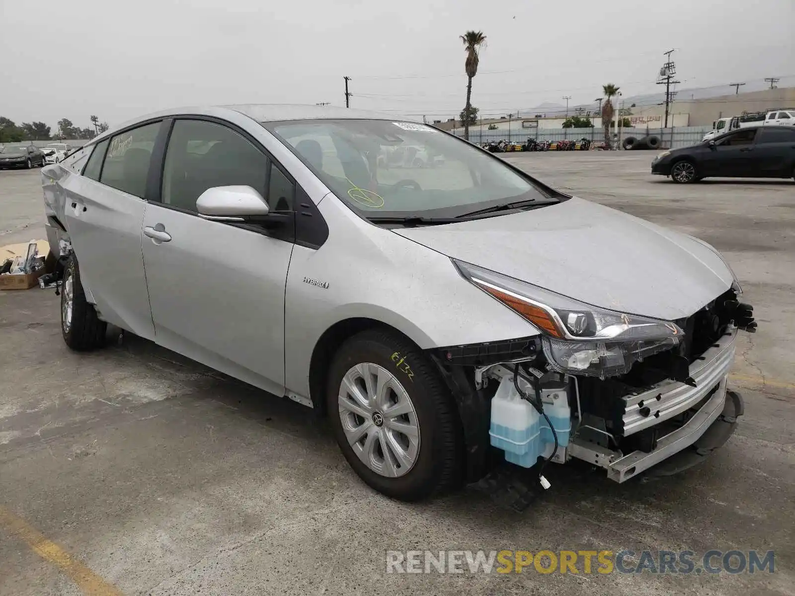 1 Photograph of a damaged car JTDKAMFU6M3150528 TOYOTA PRIUS 2021