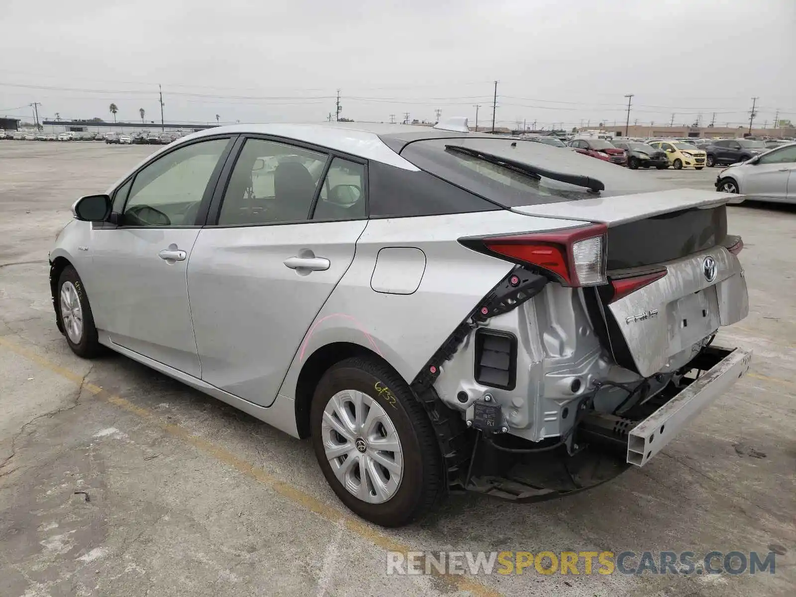 3 Photograph of a damaged car JTDKAMFU6M3150528 TOYOTA PRIUS 2021