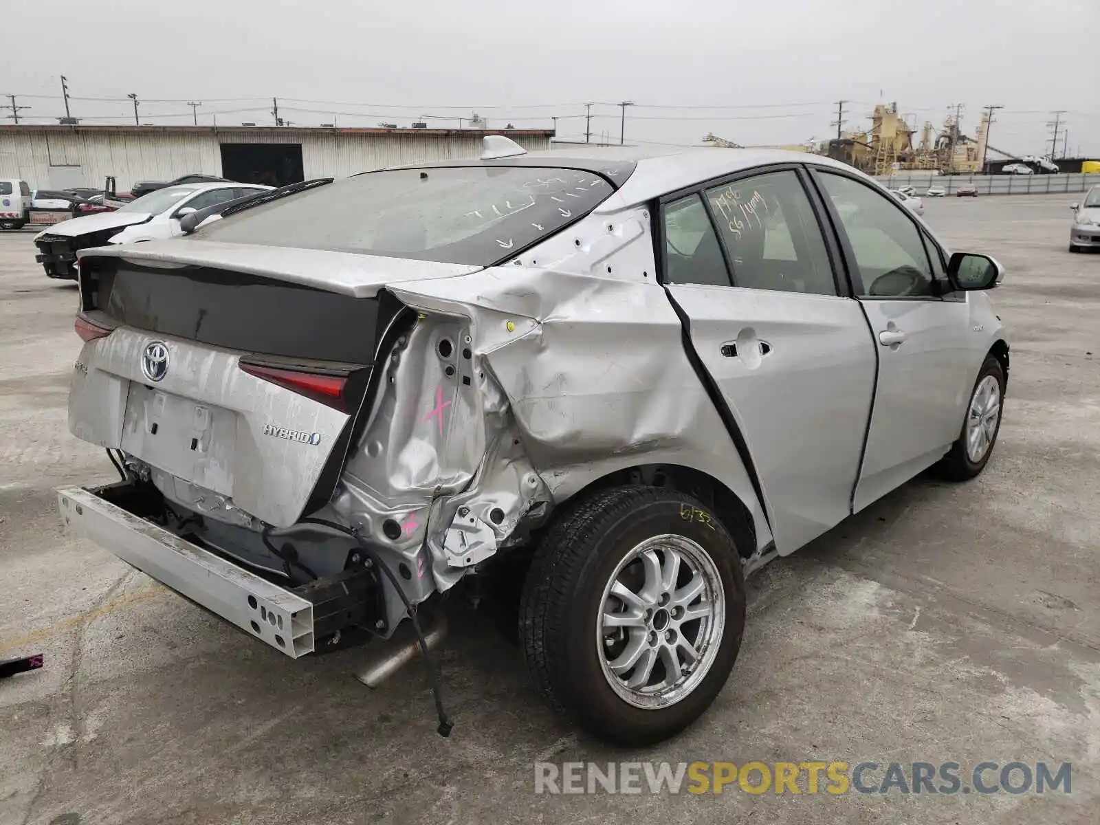 4 Photograph of a damaged car JTDKAMFU6M3150528 TOYOTA PRIUS 2021