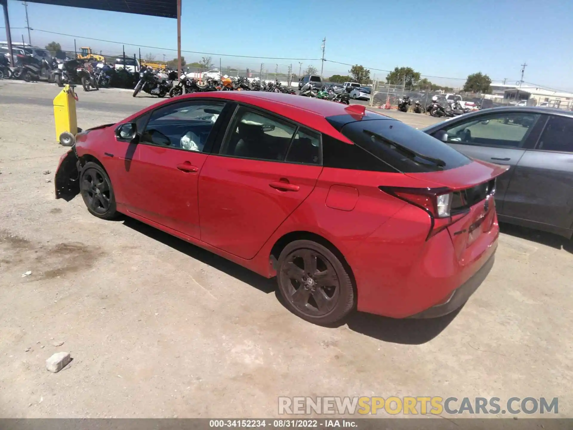 3 Photograph of a damaged car JTDKAMFU7M3129042 TOYOTA PRIUS 2021