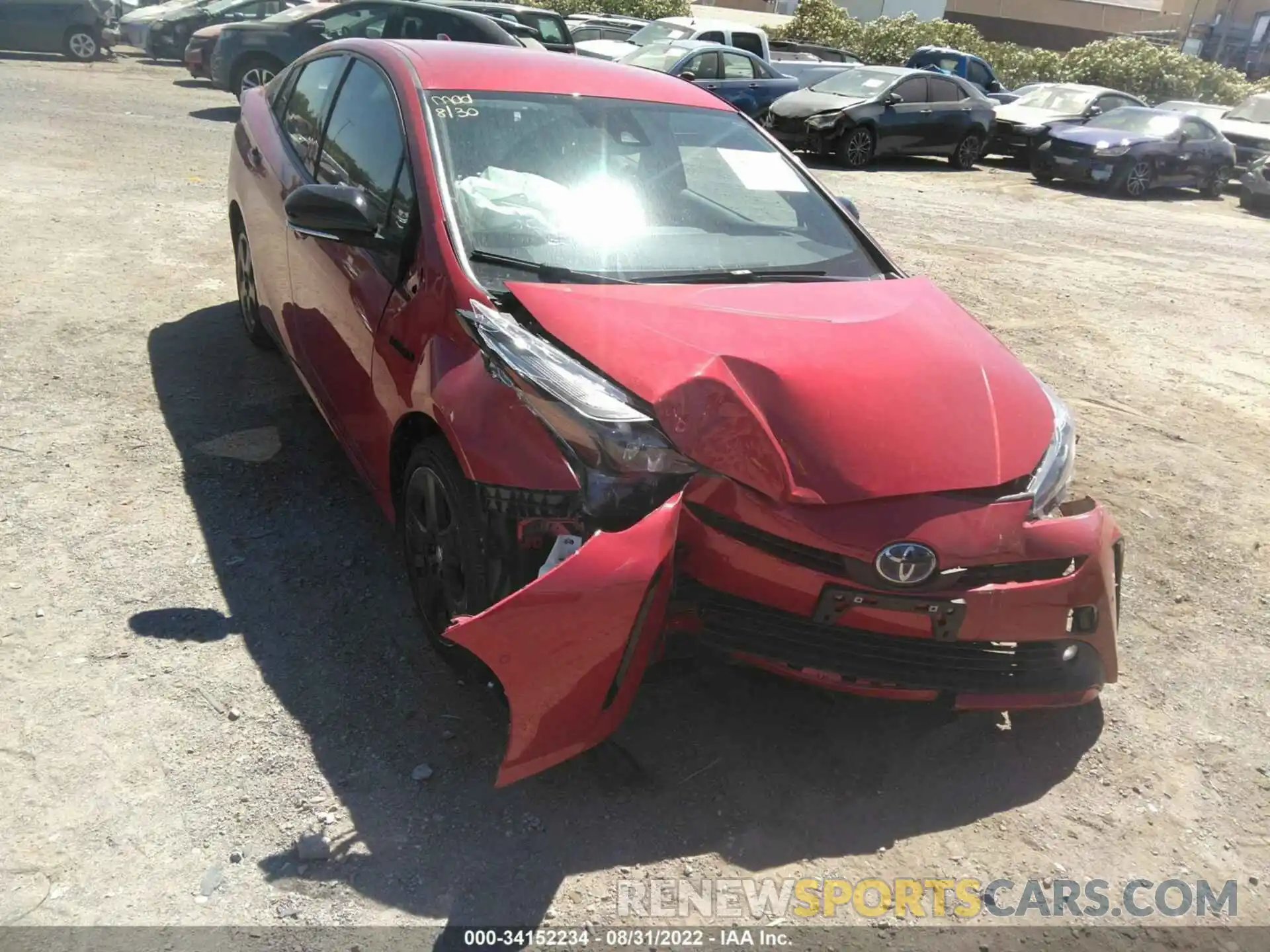 6 Photograph of a damaged car JTDKAMFU7M3129042 TOYOTA PRIUS 2021