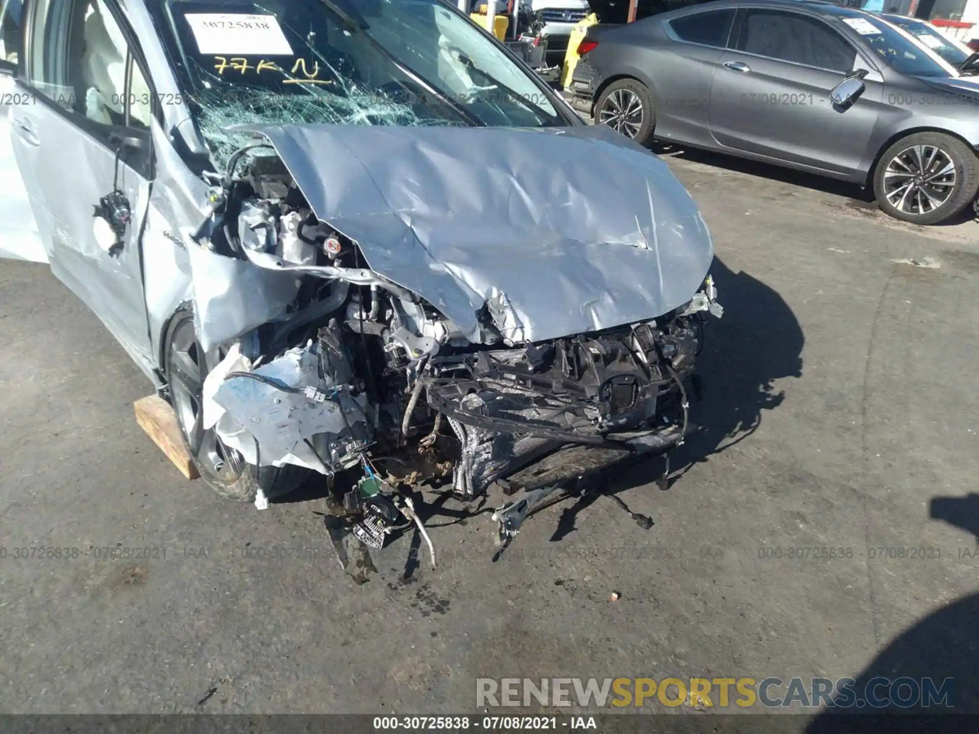 6 Photograph of a damaged car JTDKAMFU7M3130398 TOYOTA PRIUS 2021