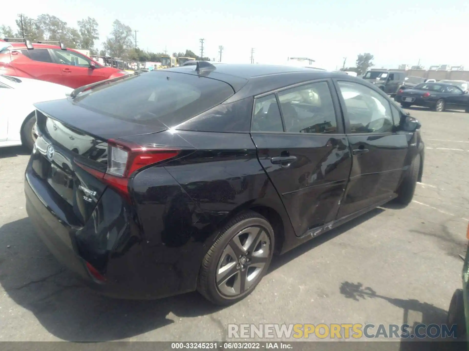 4 Photograph of a damaged car JTDKAMFU7M3130692 TOYOTA PRIUS 2021