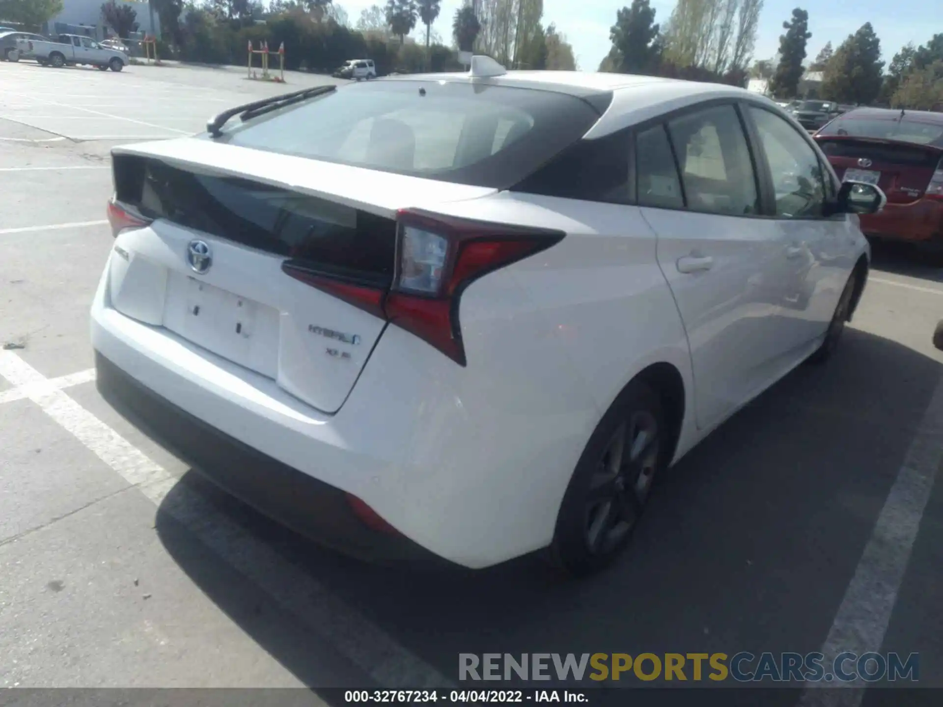 4 Photograph of a damaged car JTDKAMFU7M3131258 TOYOTA PRIUS 2021