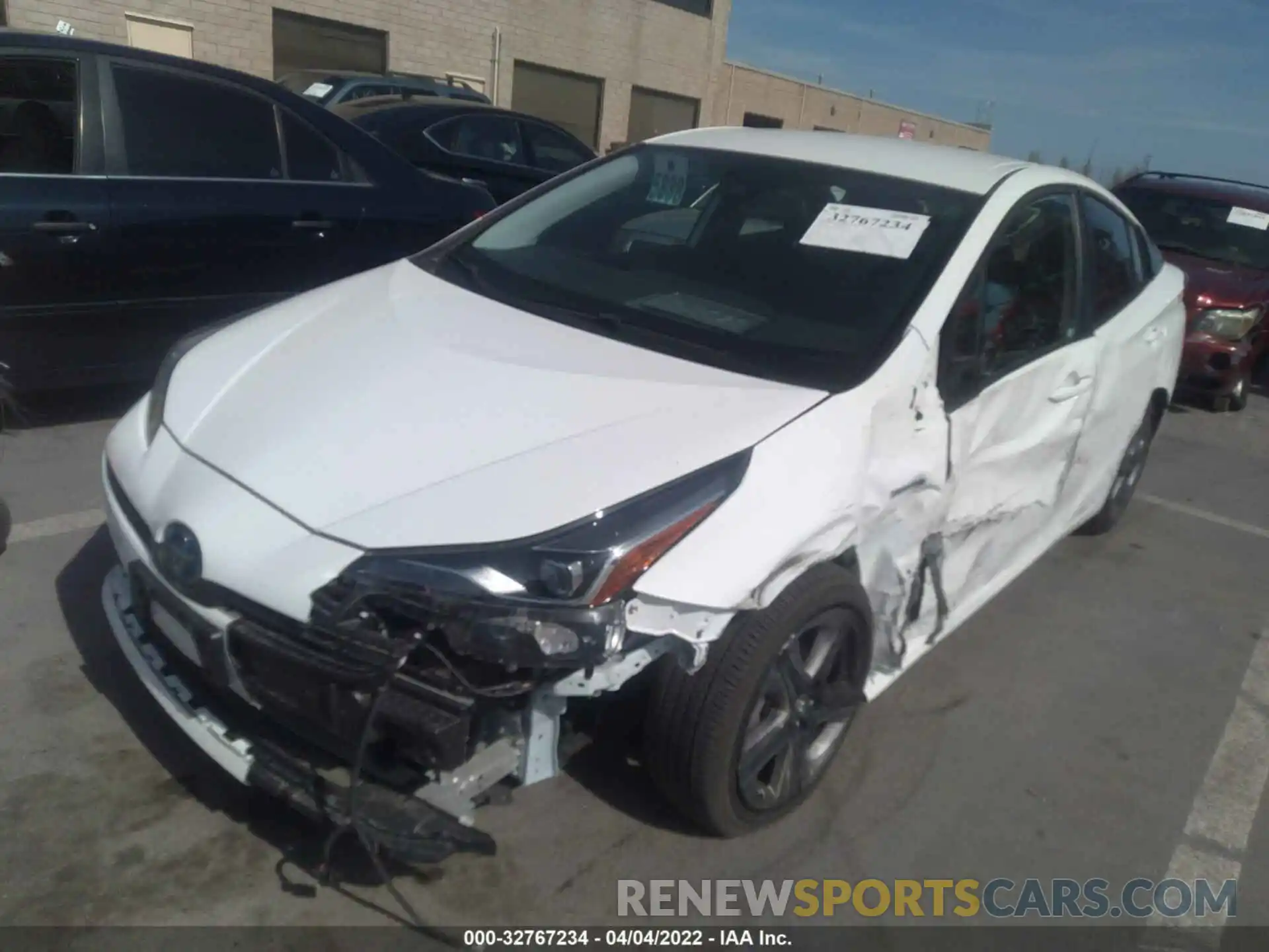 6 Photograph of a damaged car JTDKAMFU7M3131258 TOYOTA PRIUS 2021