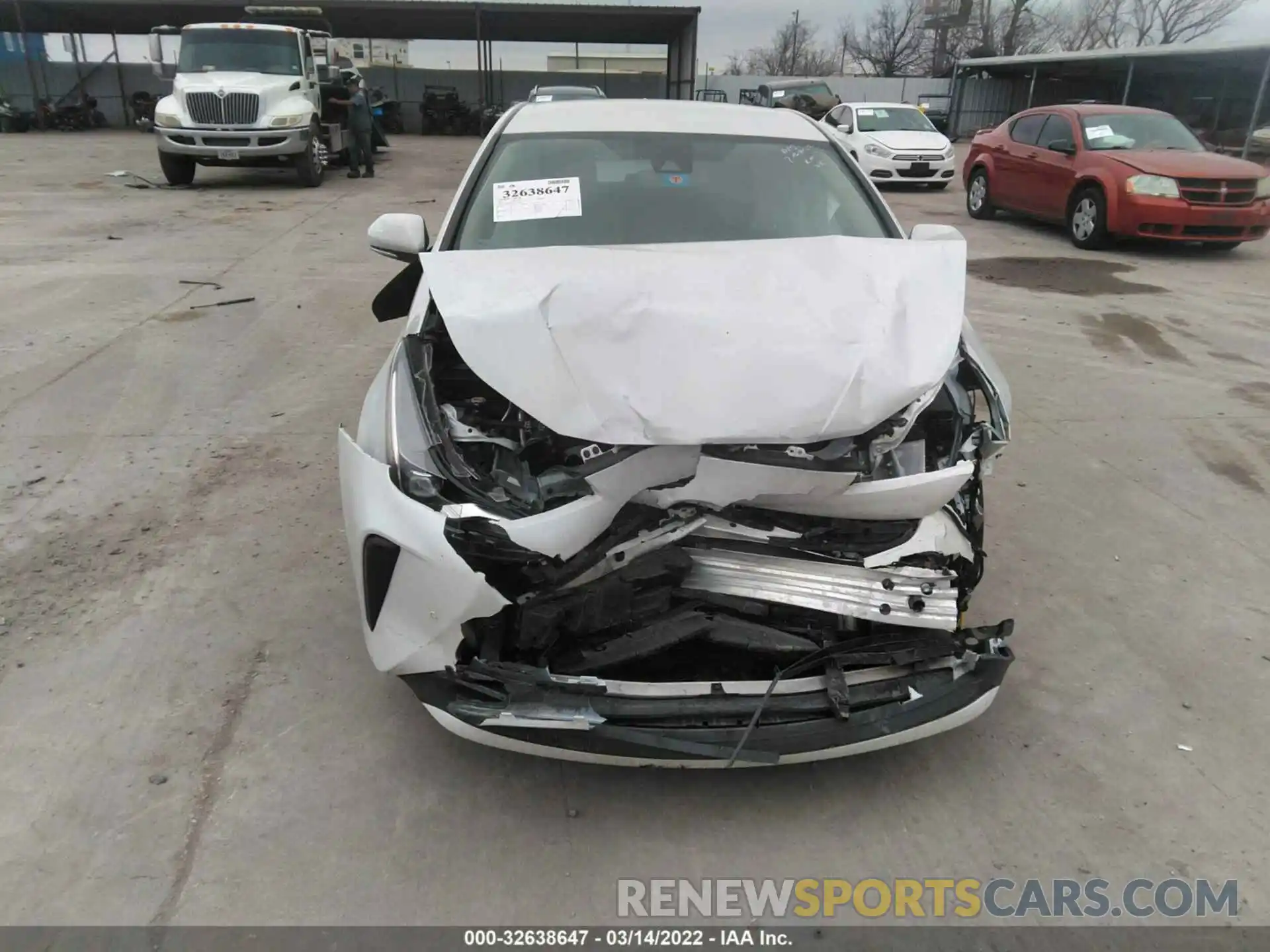 6 Photograph of a damaged car JTDKAMFU7M3132233 TOYOTA PRIUS 2021