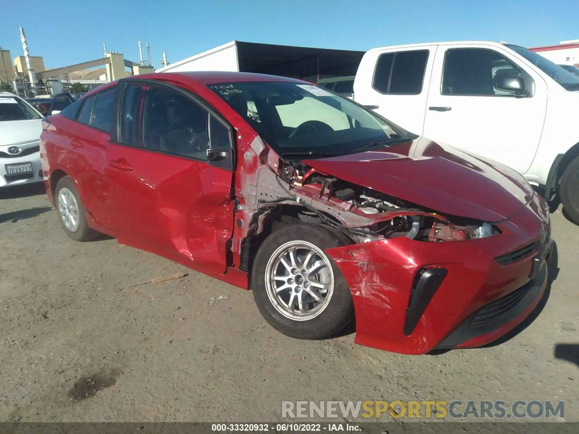 6 Photograph of a damaged car JTDKAMFU7M3133771 TOYOTA PRIUS 2021