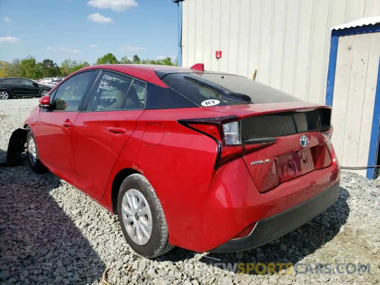 3 Photograph of a damaged car JTDKAMFU7M3134533 TOYOTA PRIUS 2021