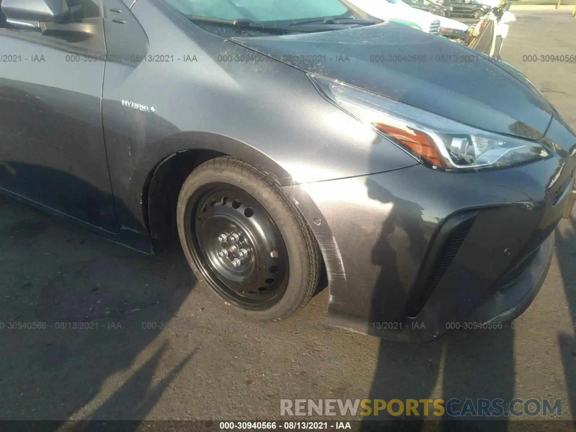 6 Photograph of a damaged car JTDKAMFU7M3135696 TOYOTA PRIUS 2021