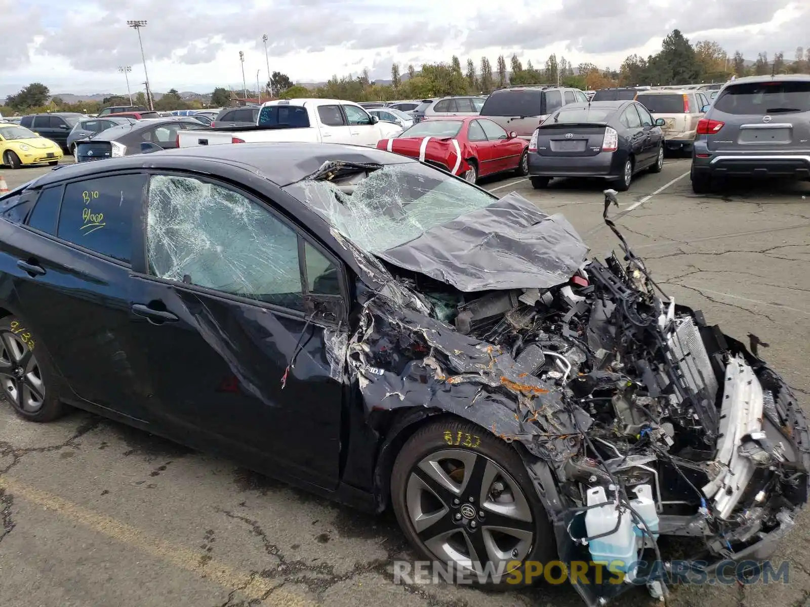 9 Photograph of a damaged car JTDKAMFU7M3136945 TOYOTA PRIUS 2021