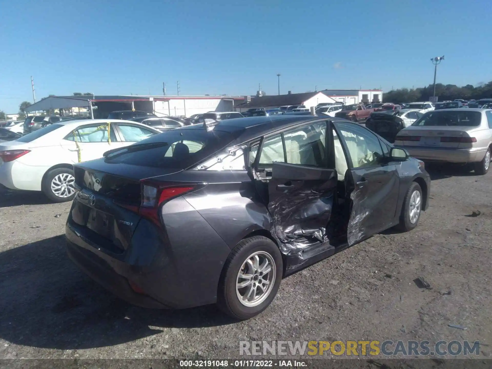 4 Photograph of a damaged car JTDKAMFU7M3139554 TOYOTA PRIUS 2021